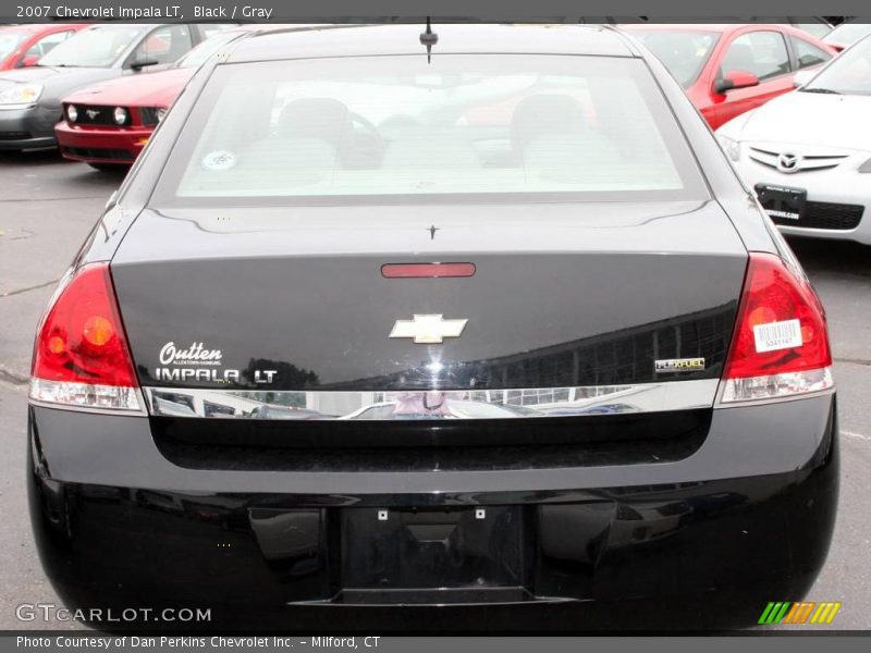 Black / Gray 2007 Chevrolet Impala LT