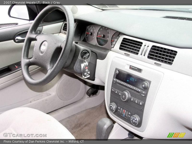 Black / Gray 2007 Chevrolet Impala LT