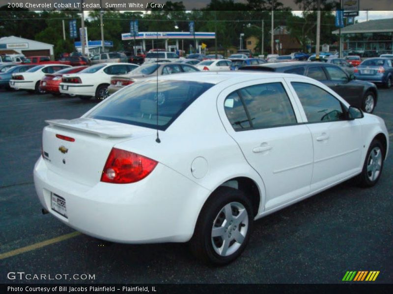 Summit White / Gray 2008 Chevrolet Cobalt LT Sedan