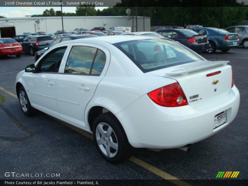 Summit White / Gray 2008 Chevrolet Cobalt LT Sedan