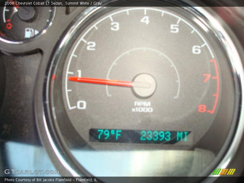 Summit White / Gray 2008 Chevrolet Cobalt LT Sedan