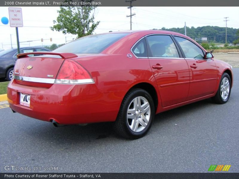 Precision Red / Ebony Black 2008 Chevrolet Impala LT