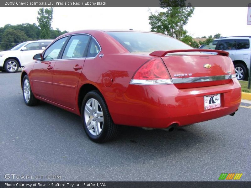 Precision Red / Ebony Black 2008 Chevrolet Impala LT