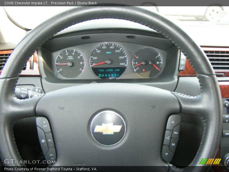 Precision Red / Ebony Black 2008 Chevrolet Impala LT