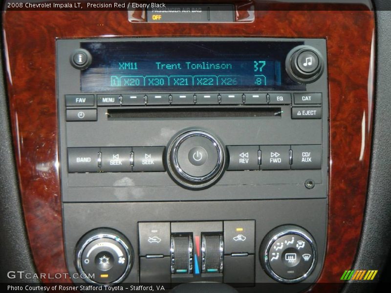 Precision Red / Ebony Black 2008 Chevrolet Impala LT