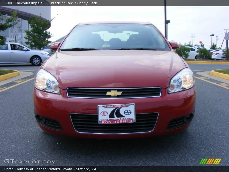 Precision Red / Ebony Black 2008 Chevrolet Impala LT