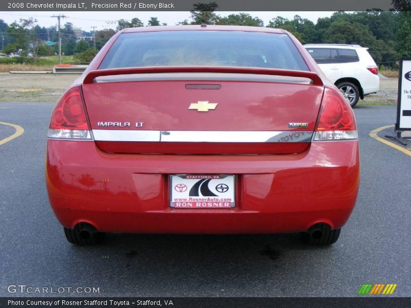 Precision Red / Ebony Black 2008 Chevrolet Impala LT