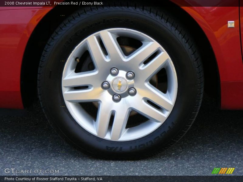 Precision Red / Ebony Black 2008 Chevrolet Impala LT