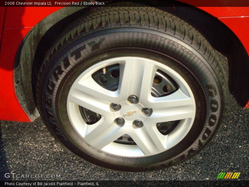 Precision Red / Ebony Black 2008 Chevrolet Impala LS