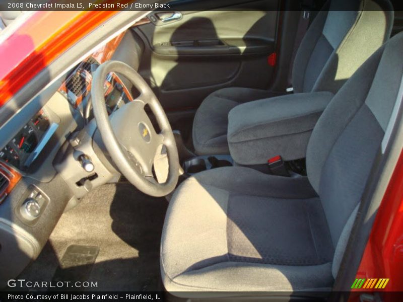 Precision Red / Ebony Black 2008 Chevrolet Impala LS