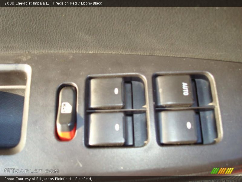 Precision Red / Ebony Black 2008 Chevrolet Impala LS