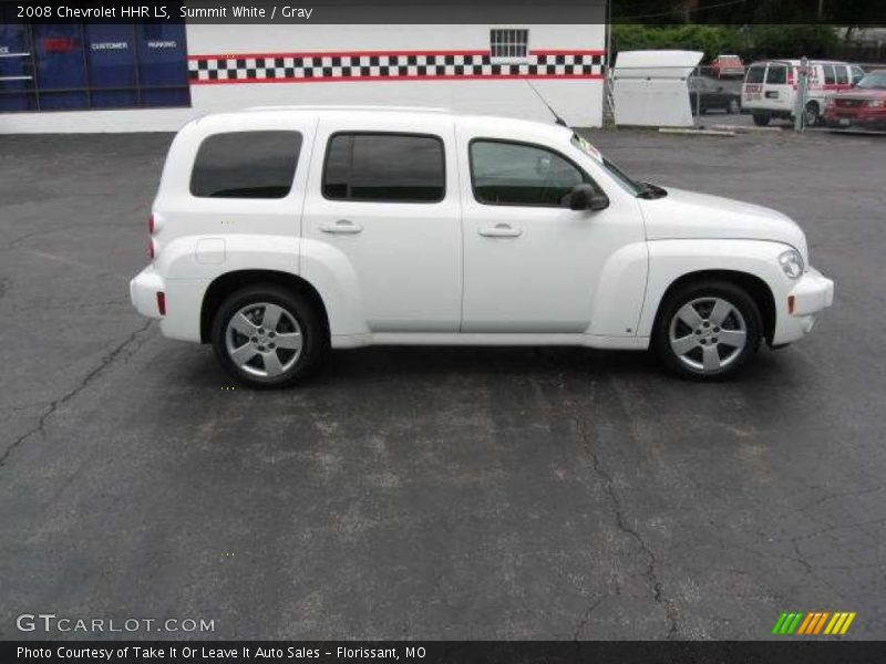 Summit White / Gray 2008 Chevrolet HHR LS
