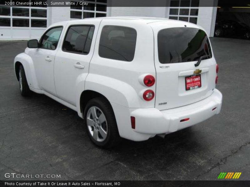 Summit White / Gray 2008 Chevrolet HHR LS