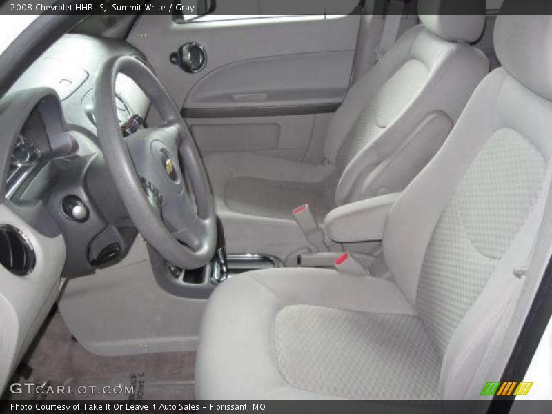 Summit White / Gray 2008 Chevrolet HHR LS