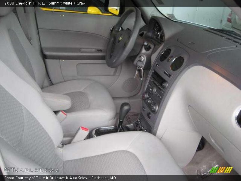 Summit White / Gray 2008 Chevrolet HHR LS