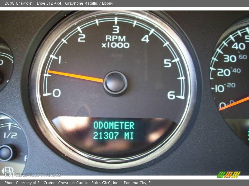 Graystone Metallic / Ebony 2008 Chevrolet Tahoe LTZ 4x4