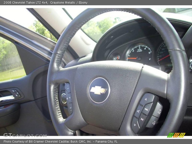Graystone Metallic / Ebony 2008 Chevrolet Tahoe LTZ 4x4