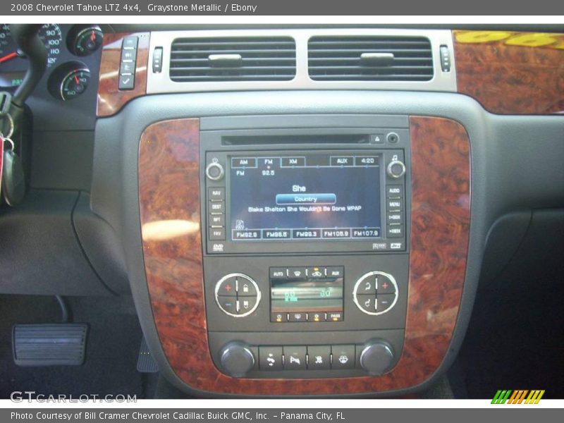 Graystone Metallic / Ebony 2008 Chevrolet Tahoe LTZ 4x4