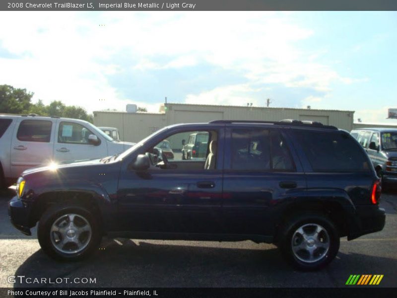 Imperial Blue Metallic / Light Gray 2008 Chevrolet TrailBlazer LS