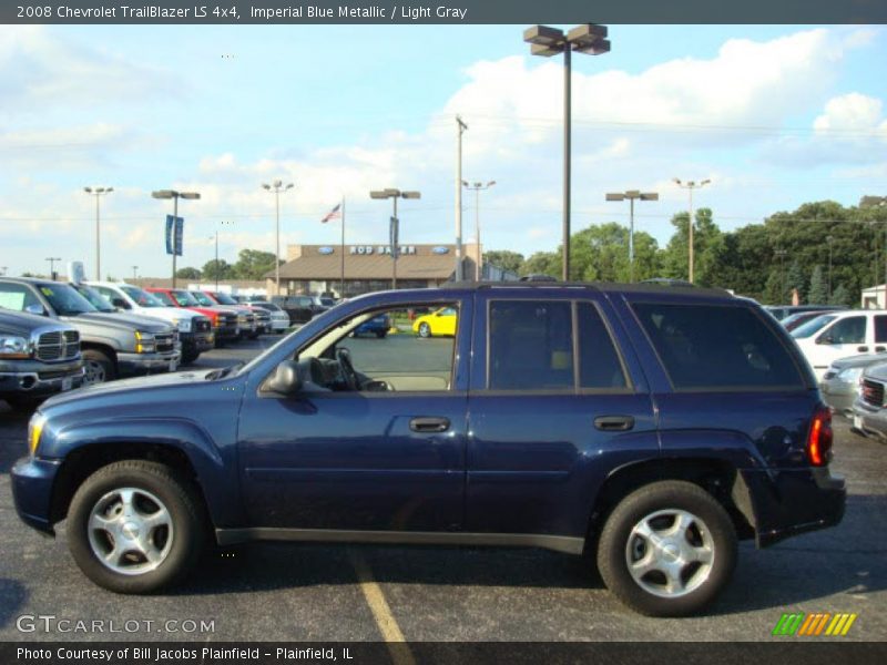 Imperial Blue Metallic / Light Gray 2008 Chevrolet TrailBlazer LS 4x4
