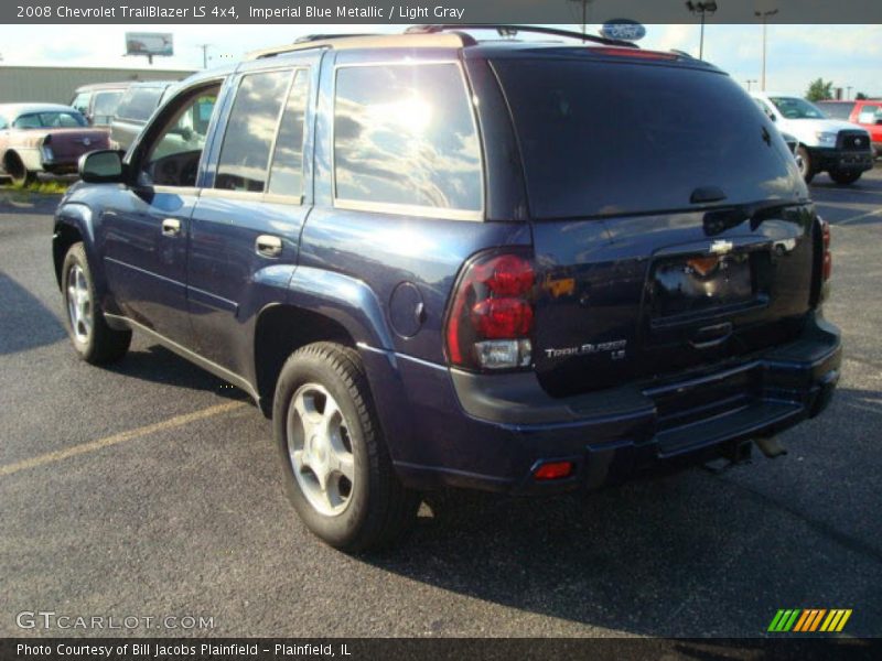 Imperial Blue Metallic / Light Gray 2008 Chevrolet TrailBlazer LS 4x4