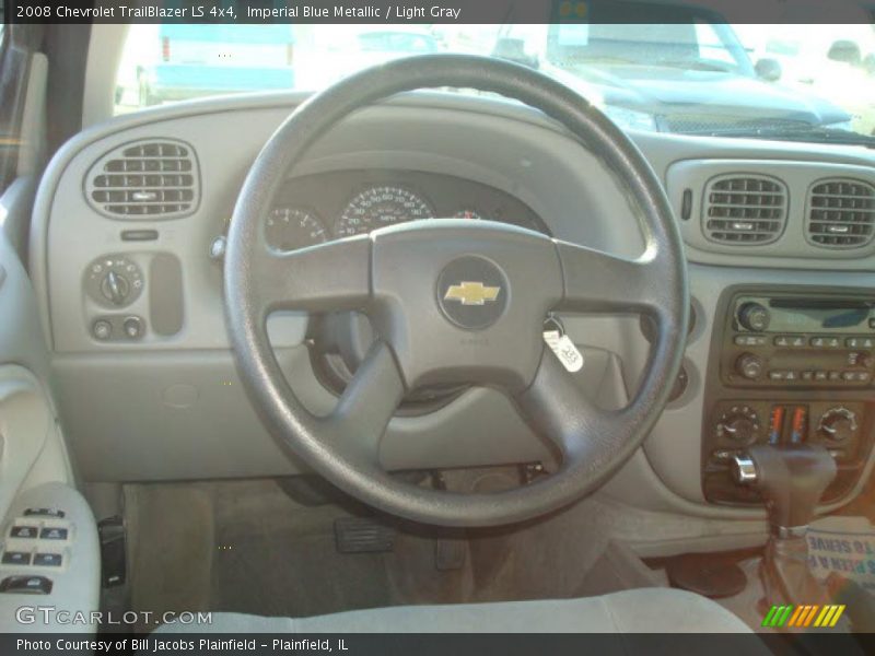 Imperial Blue Metallic / Light Gray 2008 Chevrolet TrailBlazer LS 4x4