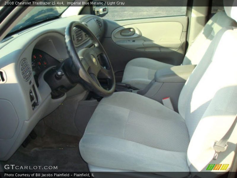 Imperial Blue Metallic / Light Gray 2008 Chevrolet TrailBlazer LS 4x4