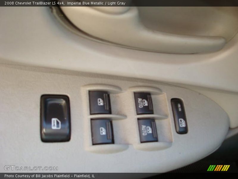 Imperial Blue Metallic / Light Gray 2008 Chevrolet TrailBlazer LS 4x4