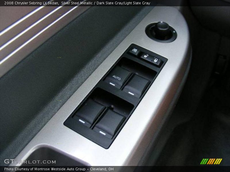 Silver Steel Metallic / Dark Slate Gray/Light Slate Gray 2008 Chrysler Sebring LX Sedan