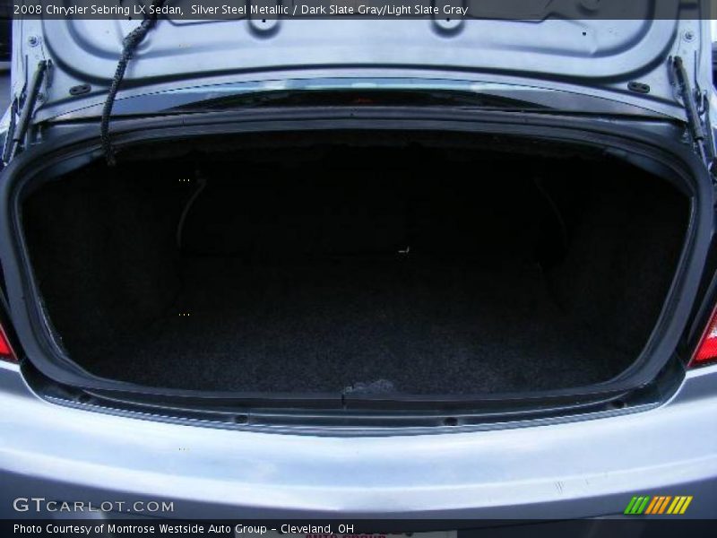 Silver Steel Metallic / Dark Slate Gray/Light Slate Gray 2008 Chrysler Sebring LX Sedan