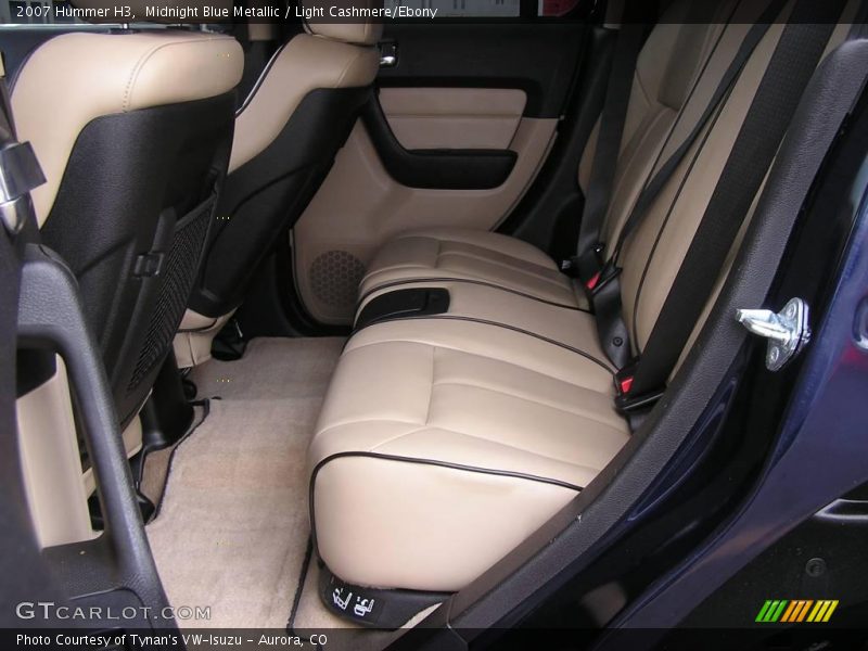 Midnight Blue Metallic / Light Cashmere/Ebony 2007 Hummer H3