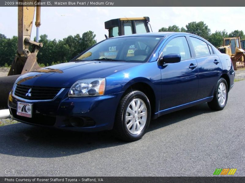 Maizen Blue Pearl / Medium Gray 2009 Mitsubishi Galant ES