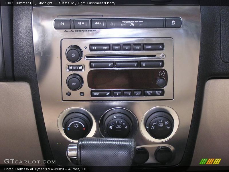 Midnight Blue Metallic / Light Cashmere/Ebony 2007 Hummer H3