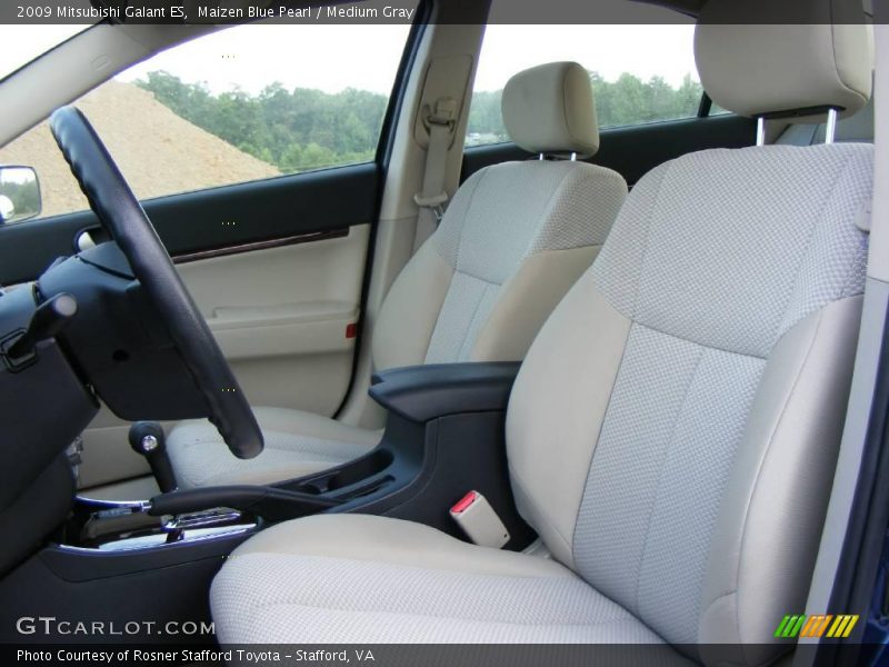 Maizen Blue Pearl / Medium Gray 2009 Mitsubishi Galant ES