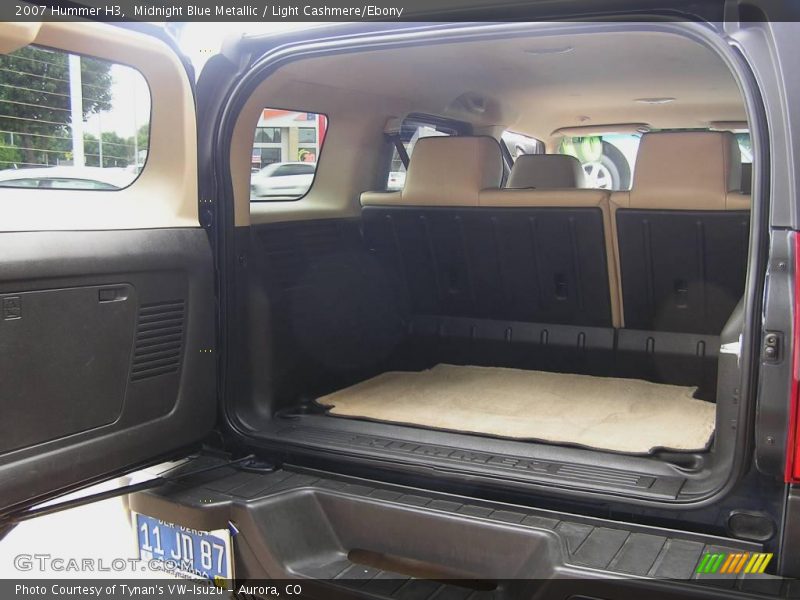 Midnight Blue Metallic / Light Cashmere/Ebony 2007 Hummer H3