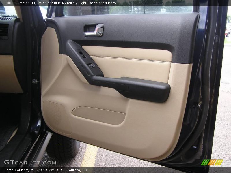 Midnight Blue Metallic / Light Cashmere/Ebony 2007 Hummer H3