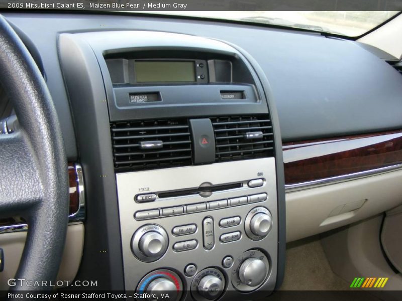 Maizen Blue Pearl / Medium Gray 2009 Mitsubishi Galant ES