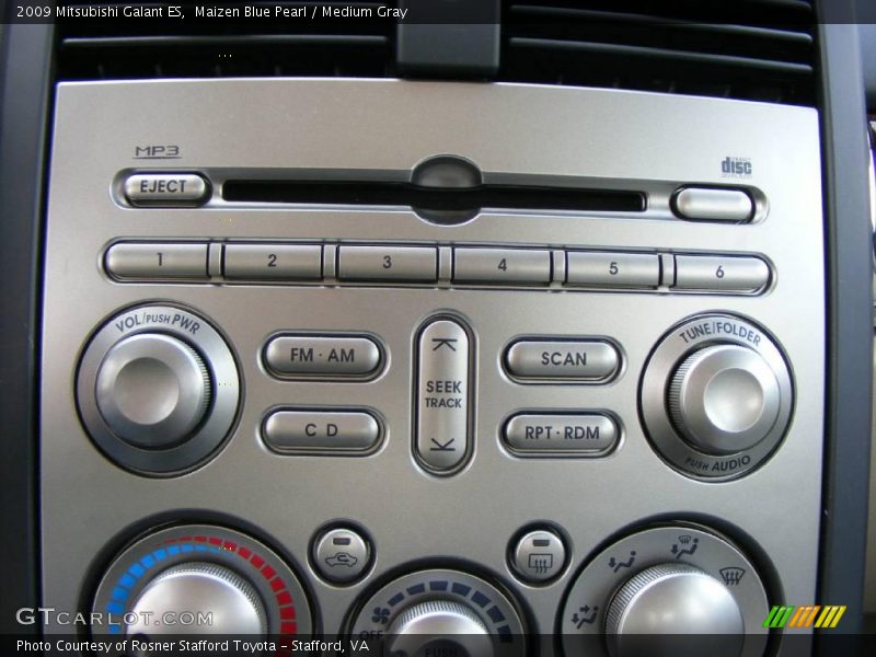 Maizen Blue Pearl / Medium Gray 2009 Mitsubishi Galant ES