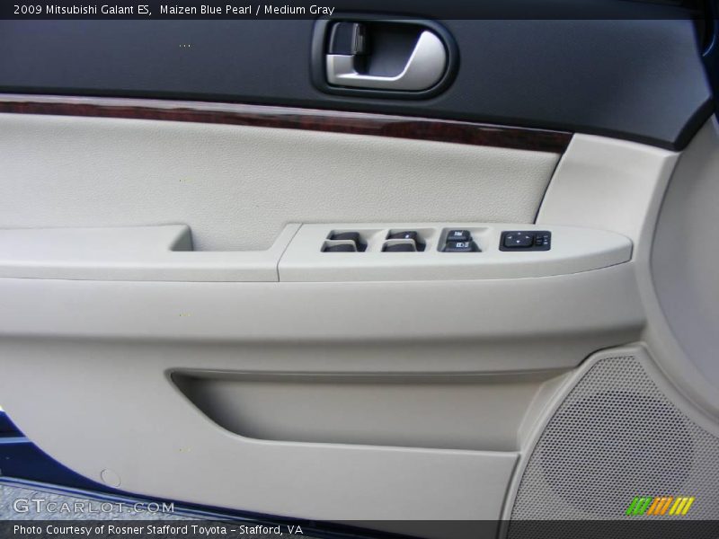 Maizen Blue Pearl / Medium Gray 2009 Mitsubishi Galant ES