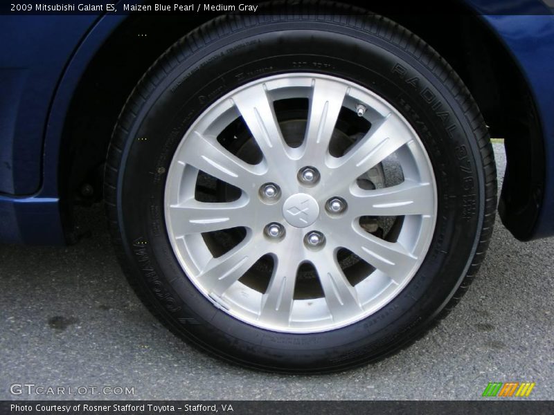 Maizen Blue Pearl / Medium Gray 2009 Mitsubishi Galant ES