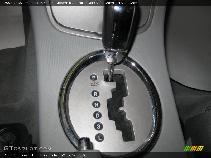 Modern Blue Pearl / Dark Slate Gray/Light Slate Gray 2008 Chrysler Sebring LX Sedan