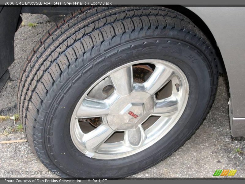 Steel Grey Metallic / Ebony Black 2006 GMC Envoy SLE 4x4