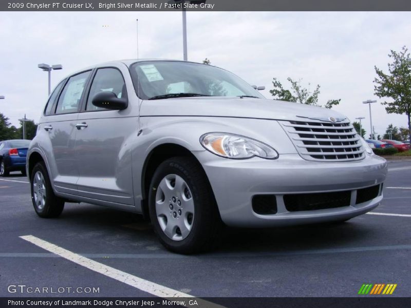 Bright Silver Metallic / Pastel Slate Gray 2009 Chrysler PT Cruiser LX