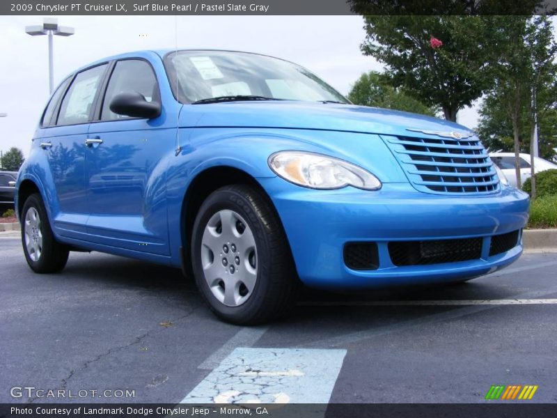 Surf Blue Pearl / Pastel Slate Gray 2009 Chrysler PT Cruiser LX