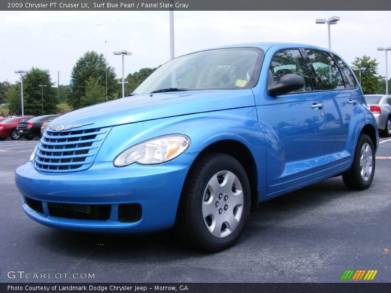 Surf Blue Pearl / Pastel Slate Gray 2009 Chrysler PT Cruiser LX