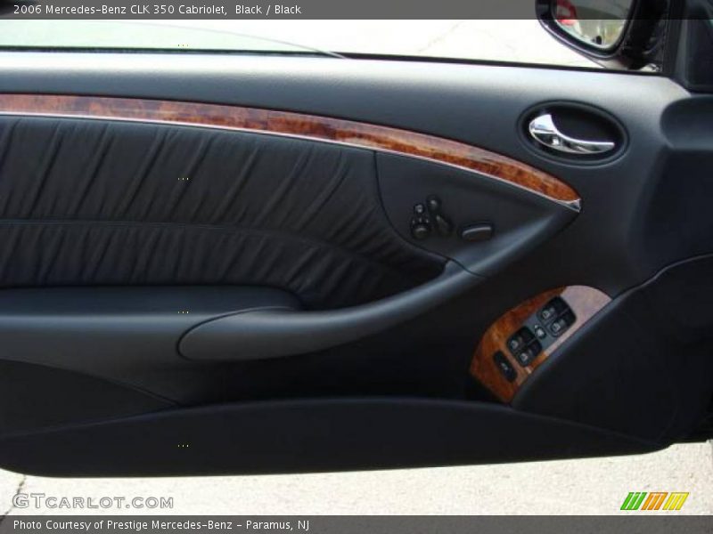 Black / Black 2006 Mercedes-Benz CLK 350 Cabriolet