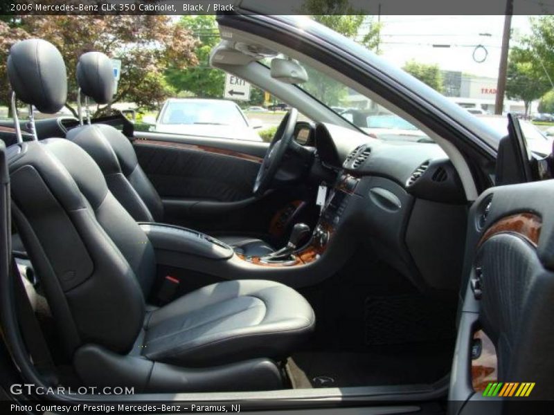 Black / Black 2006 Mercedes-Benz CLK 350 Cabriolet