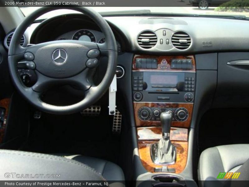 Black / Black 2006 Mercedes-Benz CLK 350 Cabriolet