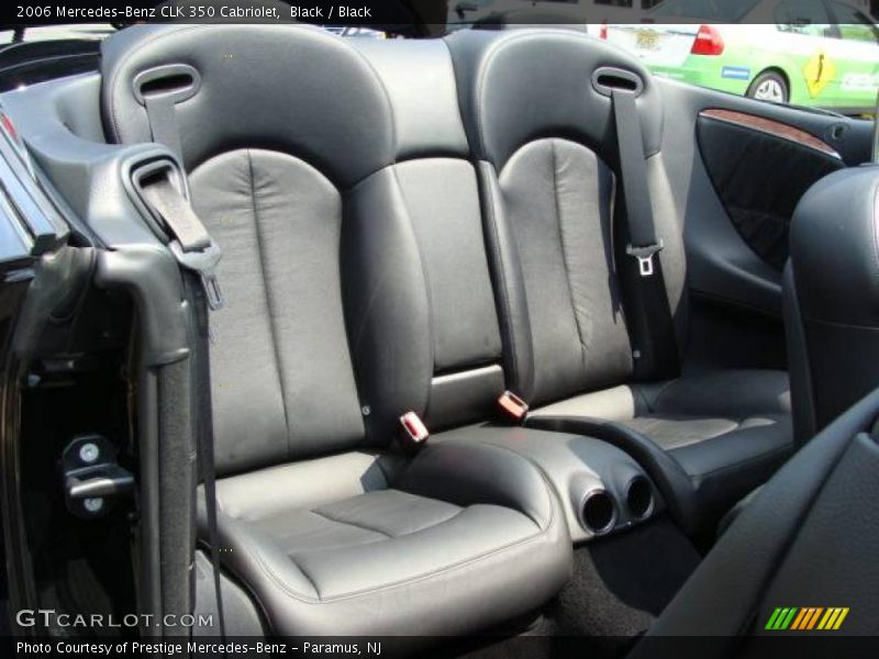 Black / Black 2006 Mercedes-Benz CLK 350 Cabriolet