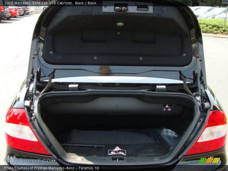Black / Black 2006 Mercedes-Benz CLK 350 Cabriolet